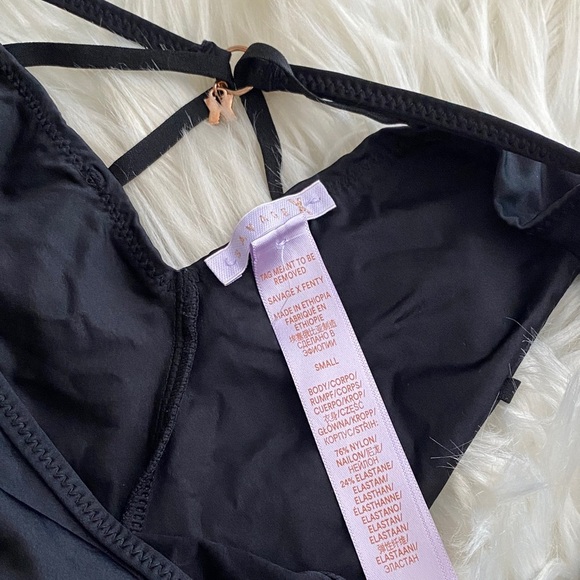 Savage X Fenty black sexy cheeky panty - Picture 4 of 5